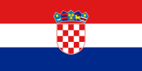 Национален флаг на Хърватска Хърватска