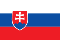 Национален флаг на Словакия Словакия